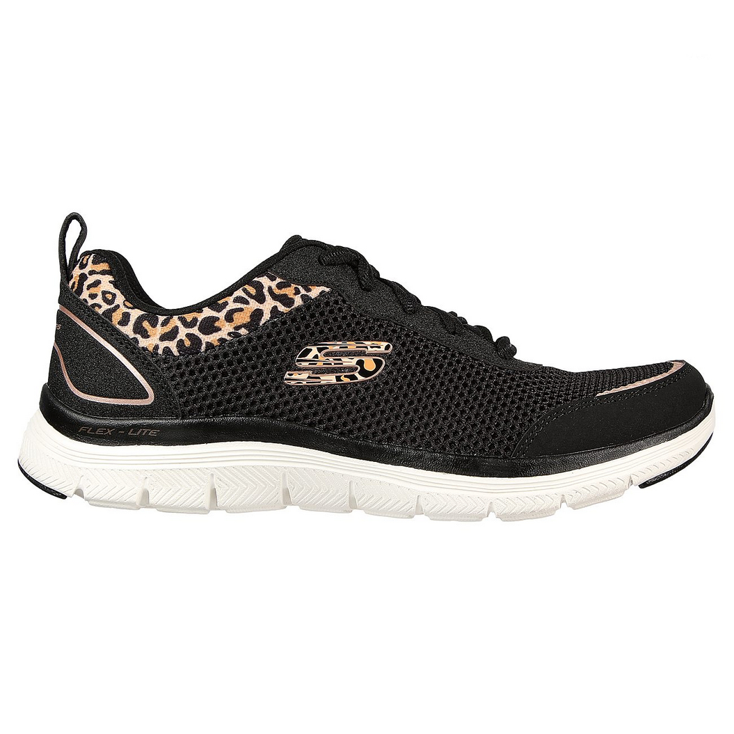 Γυναικεία Ανατομικά Sneakers Skechers Flex Appeal 4.0 149576/BKLD Μαύρο