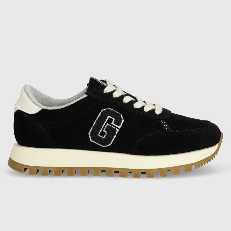 Γυναικεία Δερμάτινα Sneakers Gant Caffay 27533167 G00 Μαύρα